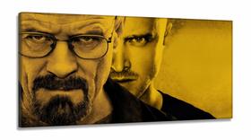 Quadro Decorativo Breaking Bad 130x60 em Tecido Canvas sala