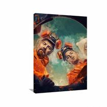 Quadro decorativo Breaking Bad Artístico - Tela em Tecido