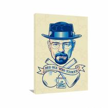 Quadro decorativo Breaking Bad -Séries - Tela em Tecido