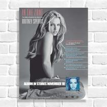 Quadro Decorativo Britney Spears
