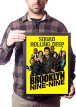 Quadro Decorativo Brooklyn 99 Poster Moldurado Quadro Decorativo Brooklyn 99 Poster Moldurado