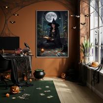 Quadro Decorativo Bruxa Vidente Tarot - 70x50cm Quadro Decorativo Bruxa Vidente Tarot - 70x50cm