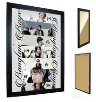 Quadro Decorativo - BTS Bangtan Boys - C/ Moldura - M25