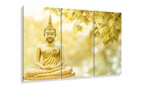 Quadro Decorativo Buda Celestial em Tecido 105x65