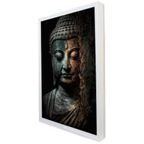 Quadro Decorativo Buda Meditando em Moldura Caixa