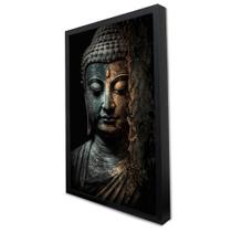 Quadro Decorativo Buda Meditando em Moldura Caixa