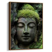 Quadro decorativo Buda - Serenidade Em Harmonia Com A Natureza - Art Canvas
