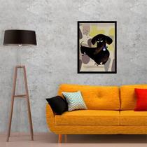 Quadro Decorativo Buddy The Secret Life Os Pets 34x23cm