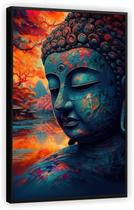 Quadro Decorativo Budismo Buda Grande Salas Tela Canvas Premium GG