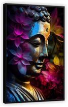 Quadro Decorativo Budismo Buda Grande Salas Tela Canvas Premium