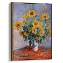 Quadro decorativo Buquê de Girassóis - Claude Monet (1881) - Art Canvas