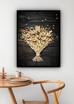 Quadro Decorativo Buquê De Massas Cozinha - 70X50Cm