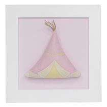 Quadro Decorativo Cabaninha Quarto Bebê Infantil Menina