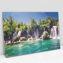 Quadro Decorativo Cachoeira em tela Canvas Quadro Decorativo Cachoeira em tela Canvas