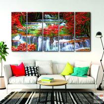 Quadro Decorativo Cachoeira Paisagem140x65