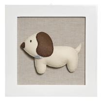 Quadro Decorativo Cachorro Quarto Bebê Infantil Unissex