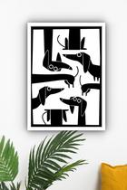 Quadro Decorativo Cachorro Salsicha - 70X50Cm Quadro Decorativo Cachorro Salsicha - 70X50Cm