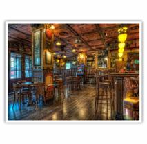 Quadro Decorativo Cadeiras Bar 90x60 para Sala Quarto Hall Quadro Decorativo Cadeiras Bar 90x60 para Sala Quarto Hall