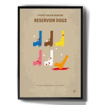 Quadro Decorativo Cães De Aluguel Capa Minimalista