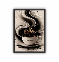 Quadro Decorativo Café Coffe Xicara Quadro Decorativo Café Coffe Xicara