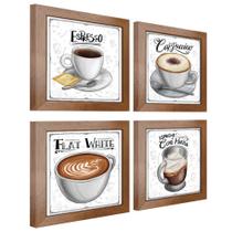 Quadro Decorativo Café Expresso Padaria Cozinha 12x12cm 2