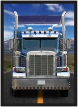 Quadro Decorativo Caminhão Veículos Com Moldura G03 Quadro Decorativo Caminhão Veículos Com Moldura G03