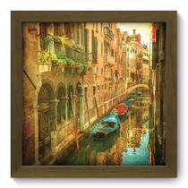 Quadro Decorativo - Canal - 22cm x 22cm - 023qdpm