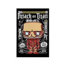 Quadro Decorativo Canvas Anime Attack On Titan Teen Quarto