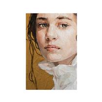 Quadro Decorativo Canvas Mulher Rosto Perfil Efeito Pintura Quadro Decorativo Canvas Mulher Rosto Perfil Efeito Pintura