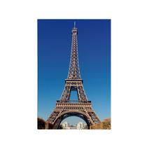 Quadro Decorativo Canvas Paris França Céu Azul Torre Eiffel - Deliquadros