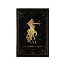 Quadro Decorativo Canvas Signo Horóscopo Sagitário Gold Teen