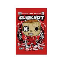 Quadro Decorativo Canvas Slipknot Vocalista Corey Taylor