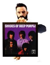 Quadro Decorativo Capa Disco Shades Of Deep Purple 33x33cm Quadro Decorativo Capa Disco Shades Of Deep Purple 33x33cm