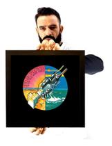 Quadro Decorativo Capa Vinil Wish You Were Here Pink Floyd