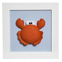 Quadro Decorativo Caranguejo Quarto Bebê Infantil Menino
