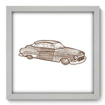 Quadro Decorativo - Carro - 33cm x 33cm - 133qdib