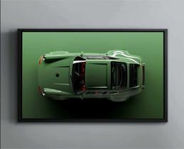 Quadro Decorativo Carro Verde Super Máquinas Salas Quartos Tela Canvas Premium G03 Quadro Decorativo Carro Verde Super Máquinas Salas Quartos Tela Canvas Premium G03