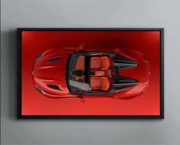 Quadro Decorativo Carro Vermelho Super Máquinas Salas Quartos Tela Canvas Premium G01 Quadro Decorativo Carro Vermelho Super Máquinas Salas Quartos Tela Canvas Premium G01
