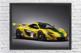 Quadro Decorativo Carros McLaren Salas Quartos Decorações Com Moldura Quadro Decorativo Carros McLaren Salas Quartos Decorações Com Moldura
