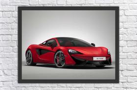 Quadro Decorativo Carros McLaren Salas Quartos Decorações Com Moldura