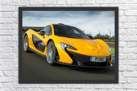 Quadro Decorativo Carros McLaren Salas Quartos Decorações Com Moldura Quadro Decorativo Carros McLaren Salas Quartos Decorações Com Moldura