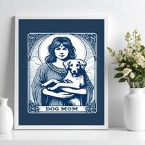 Quadro Decorativo Carta Tarot - Dog Mom 24X18Cm Quadro Decorativo Carta Tarot - Dog Mom 24X18Cm