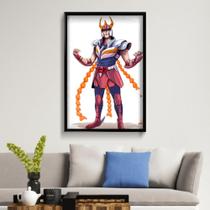 Quadro Decorativo Cavaleiros 40x60 cm Placa Decorativa em MDF para Decoração de interiores