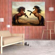 Quadro Decorativo Cavalo Canvas 50x70 - Foto Paulista