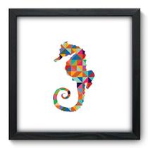 Quadro Decorativo - Cavalo Marinho - 33cm x 33cm - 275qdsp Quadro Decorativo - Cavalo Marinho - 33cm x 33cm - 275qdsp