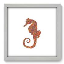 Quadro Decorativo - Cavalo Marinho - 33cm x 33cm - 276qdsb Quadro Decorativo - Cavalo Marinho - 33cm x 33cm - 276qdsb