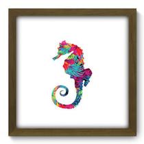 Quadro Decorativo - Cavalo Marinho - 33cm x 33cm - 277qdsm Quadro Decorativo - Cavalo Marinho - 33cm x 33cm - 277qdsm