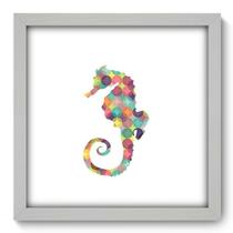 Quadro Decorativo - Cavalo Marinho - 33cm x 33cm - 279qdsb Quadro Decorativo - Cavalo Marinho - 33cm x 33cm - 279qdsb