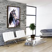 Quadro Decorativo Cavalo Pintura Grande Moldura Quadro Decorativo Cavalo Pintura Grande Moldura