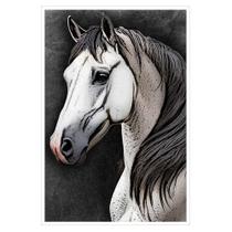 Quadro Decorativo Cavalo Sala Quarto Moldura Cx Alta 100x66 Quadro Decorativo Cavalo Sala Quarto Moldura Cx Alta 100x66